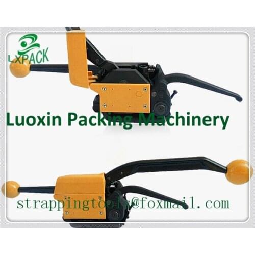 LX-PACK Lowest factory Price Hand Seal free Steel Strapping Tool Similar Fromm A333 Bundle Strap Machines steel strap bander