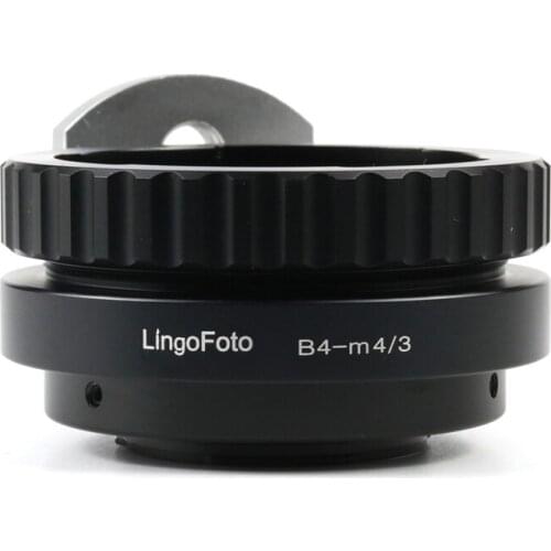 LingoFoto B4-M4/3 Mount Adapter Ring for B4 mount Movie lens to Micro4/3 M4/3 mount Camera