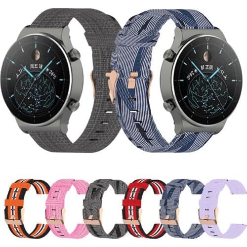 Stripe Pattern Smart Bracelet Band Strap Replacement for HUAWEI Watch GT2 Pro ремешок для часов
