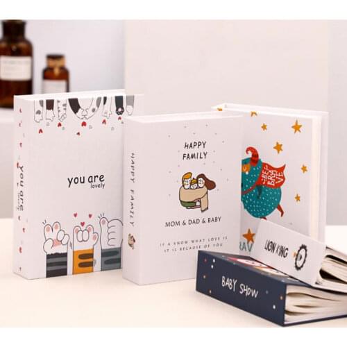 Standard 5/6 Inch Family Photo Album 200 Sheets Pictures Holder Children Grow Memory Book Graduate Photo Store Scrapbook Gift