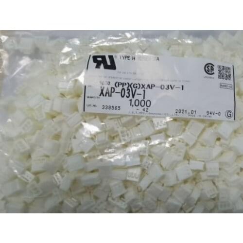 XAP-03V-1 CONN XA HOUSING 3 POS 2.5MM Rectangular - Housings JST Connectors terminals housings 100% new and original parts