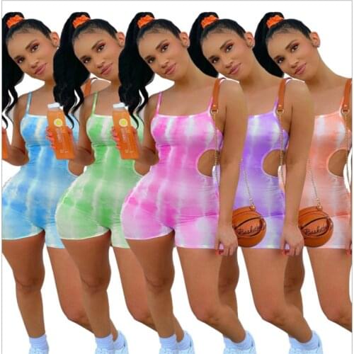 Strapless Sleeveless Skinny Jumpsuits Sexy Tight Club Party Lady Fashion Bodysuits High Street Playsuits