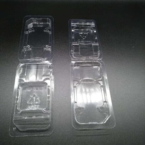 100pcs wholesale Free Shipping storage Boxes Clamshell Case CPU Box Plastic Protection For Intel AMD 775 1155 i3/i5/i7 IC Box