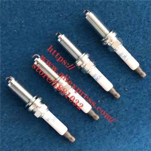 4piece/set Spark plug Iridium Platinum for SAIC MAXUS G10 D90 T60 2.0T/2.4T engine ignition system