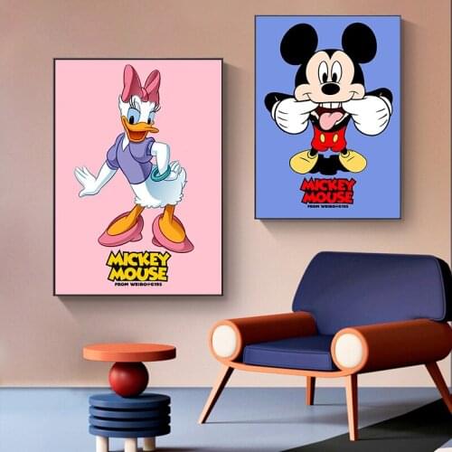 Disney Cartoon Cute Mickey Anime Diamond Painting Diamond Mosaic Cross Stitch Kits Full Diamond Embroidery Room Decoration