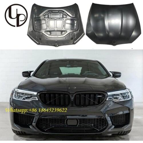 M5 design aluminum front bonnet for 5S G30 G38 535 525I 530I hood front hood scoop cap