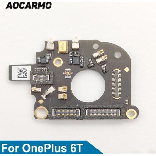 Aocarmo Antenna Connector Mic Microphone Circuit Board Flex Cable For OnePlus 6T A6010 Replacement Part