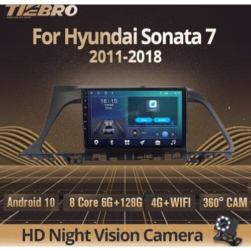 2DIN Android 10 Car Radio For Hyundai Sonata 7 2011-2018 Stereo Receiver Car Radio With Screen GPS Navigation Auto Radio DSP IGO