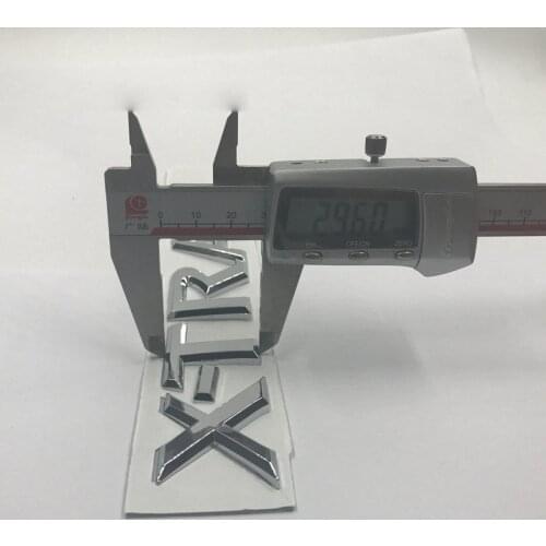 Car Stickers and Decals Car Accessories X Trail Xtrail Emblem Badge Letters Rear Tail Sticker For Nissan X-Trail Auto Styling