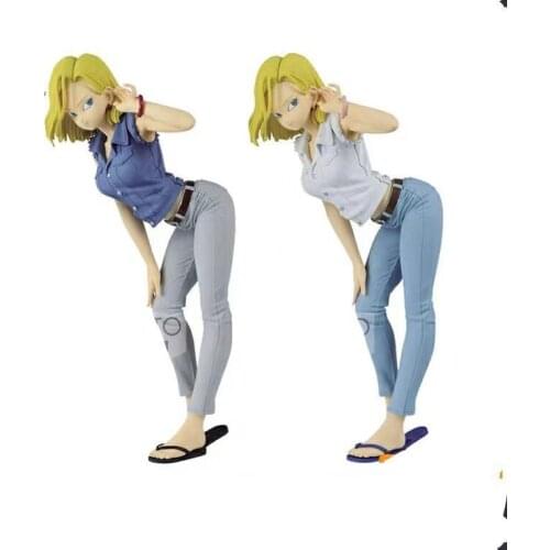 Glitter & Glamours Special Color Android 18 #2 Figurals Brinquedos model toys