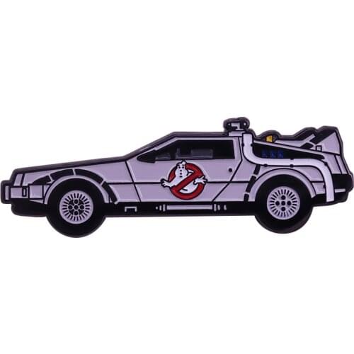Ghostbusters to the Future Pin
