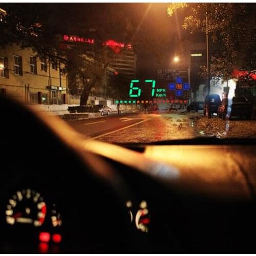 Compatible with All Car Speed Projector GPS Digital Car Speedometer A2 Electronics Head Up Display Auto HUD Windshield Projector