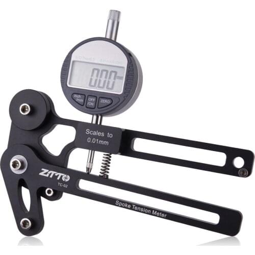 Bicycle Tension Meter Electronic Precision Spokes Checker Bike Wheel Builders Tool Tensioner Reliable Accurate Stable