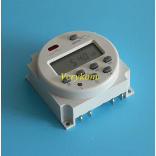 Fedex Free Shipping 20x Digital LCD Power Timer Programmable Time Switch Relay 16A timers CN101 timer DC 12V 24V AC 110V 220V