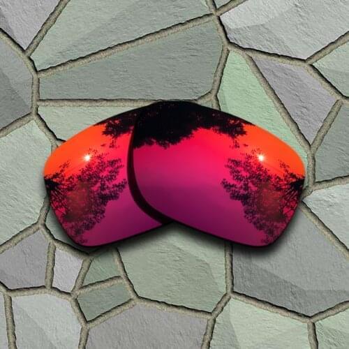 Violet Red Sunglasses Polarized Replacement Lenses for Oakley Holbrook