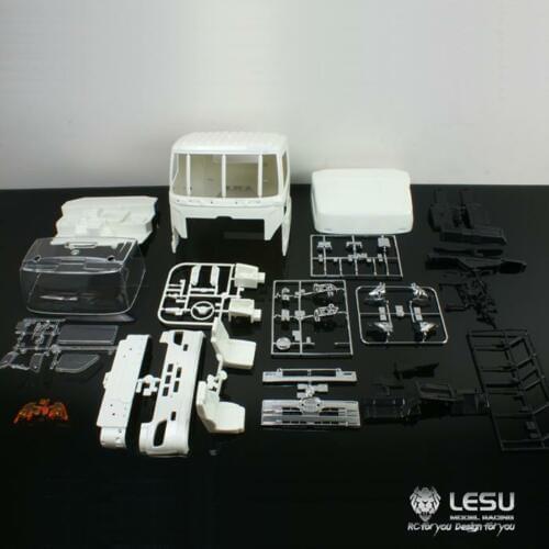 LESU 1/14 HN700 ABS Plastic Actros Body For TAMIYA RC Tractor Truck TH02095-SMT5