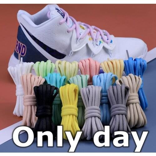 100CM Half-round Shoe Laces for Basketball Sneakers Men and Women Casual Shoes Shoelaces Non-slip Shoelace Sport / Running BY-4