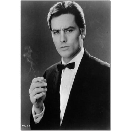 Alain Delon Actor Posters Wall Art Decor Picture Modern Home Room Decoration Quality Canvas Painting More Size Customizable