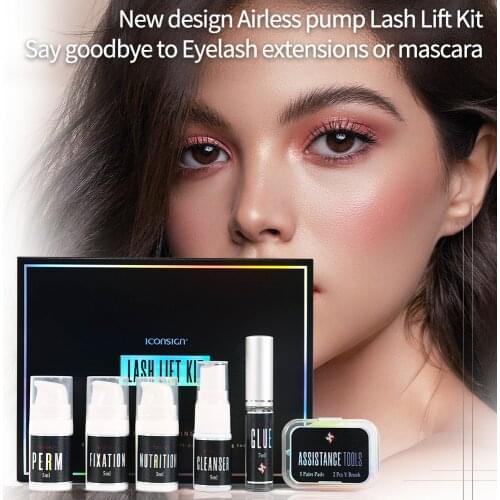 2021 New Arrivial lash lift kit for eyelash growth eyelash enhancement kit lifting eyelashes make up Airless pump Eyelashes set