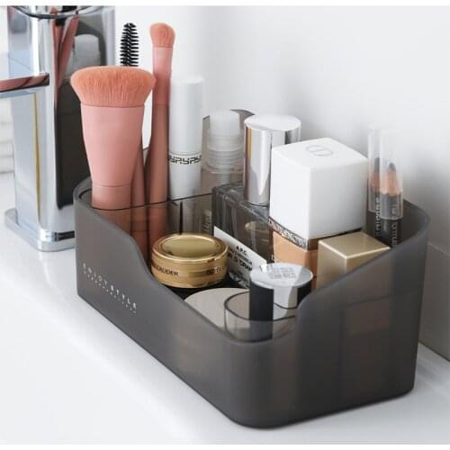 New pattern Makeup Organizer Bathroom Storage Box lipstick nail polish cabinet storage box cabinet for cosmetics