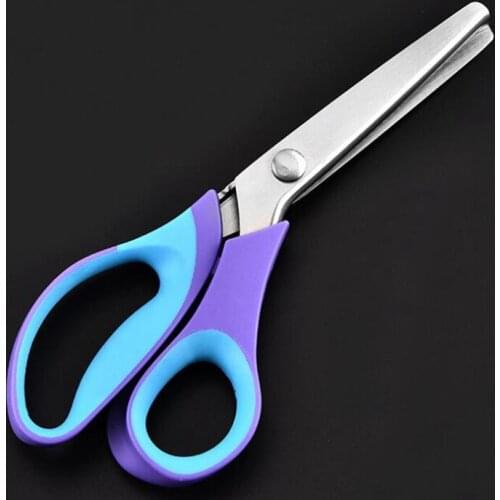 Pinking Shears Scissors Dressmaker Scissors Zig Zag Cutting Scissors For Sewing Tailor Leather Cut Craft Fabric Textile DENIM