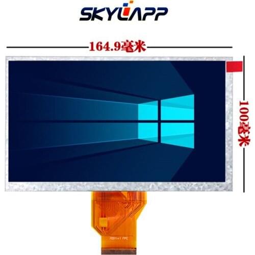 Original 7"Inch Thickness 3mm AT070TN90 V.1 LCD Screen Display Panel for Gemei G3 Teclast P76TI P76V Tablet PC MID Free Shipping