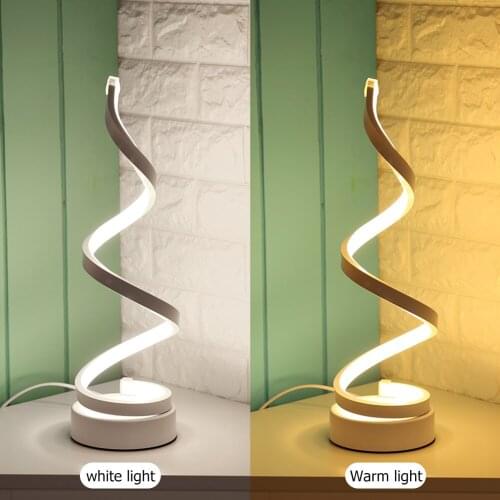 1pc Modern Spiral LED Wall Light Acrylic Iron Sconces Lamp Wall Mount TV Background Bedside Lamp for Living Room Bedroom Decorat