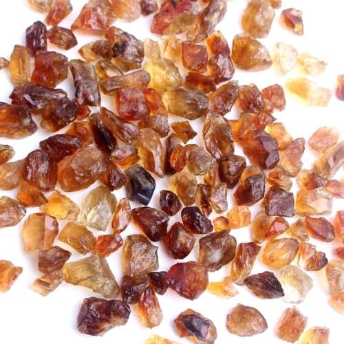 High Quality Natural Amber Color Citrine Crystal Rough Raw Stone Yellow Rock Specimen Original Stones Healing Collection Decor