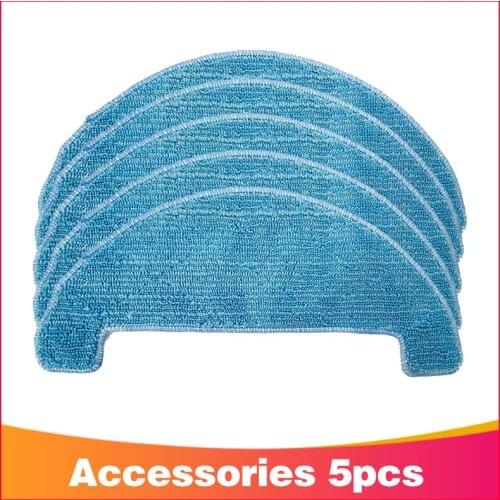 5 pieces per pack, clean and wipe the mop,Mop cloths for Robot,mop cloth for ilife A7 A9S robot vacuum cleaner parts