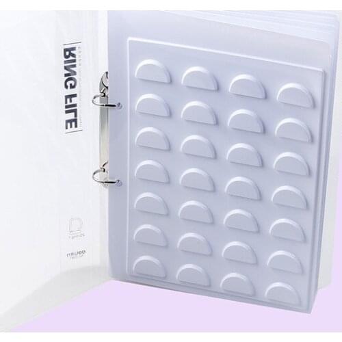 70 pair eyelash catalog 3D Eyelashes storage Book false mink eyelash sample container Grafting eyelash display card