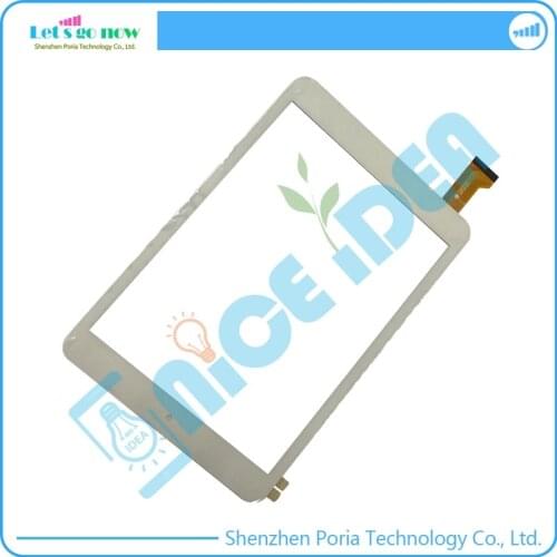 Black 7.85" Touch Screen Digitizer For ZHC-317A FQ Front Touch Panel Glass Sensor Replacement With Track Number