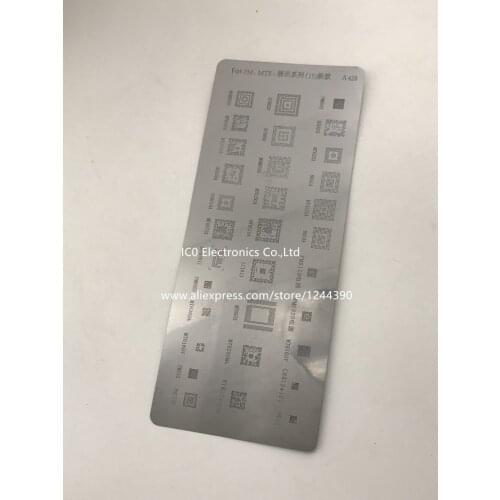 For PM8941 SC6223 8851A MT6225A SC6610A 8853A PM321 SC6820 6600 MSM8533 8532 MT6252A BGA Stencil Reball Direct Heating Template