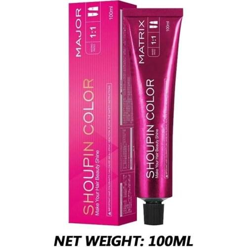 100ml Dye Hair Cream Mild Safe Hair Coloring Shampoo Styling Tool For All Hairs Lasting about 3 month