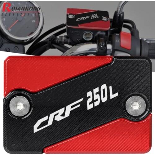 For HONDA CRF250M CRF250L CRF250 RALLY 2012 2013 2014 2015 2016 2017 2018 2019 2020 Front Brake Clutch Fluid Reservoir Cover Cap