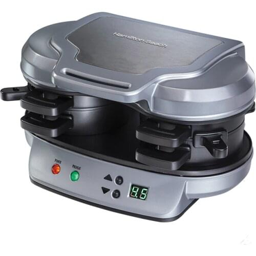 25490-CM Burger machine breakfast machine household small double-disc multi-function electric baking pan sandwich machine