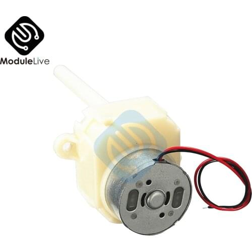Micro Motor DC 6V 12V Worm Gear Motor Long Shaft Turbine Slow Reduction Gear Box AS 8-16RPM for TOY Hobby Diy