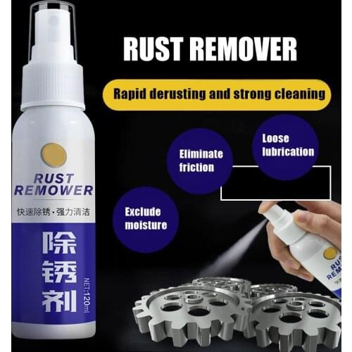 120ml Multi-purpose Rust Remover- Rust Inhibitor Derusting Spray Car Maintenance Clean M8617