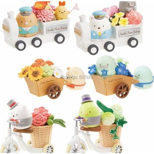 New 30Pcs Festooned Vehicle Sumikko 2" 5CM PVC Action Figure