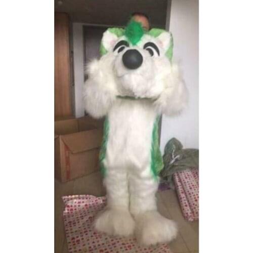 New-Long-Fur-Dog-Fursuit-Mascot-Furry-Costume-Cosplay-Fancy-Dress-Adults-Outfit fursuit furry