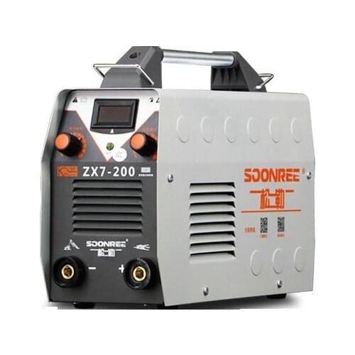 AC220V ZX7-200 Single-phase mini DC welding machine Inverter DC manual arc welding machine Household welding equipment