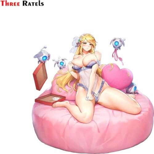 Three Ratels F39 Hentai BBW Anime Game Sex Girl Last Origin Car Hood Sticker Notebook Decal