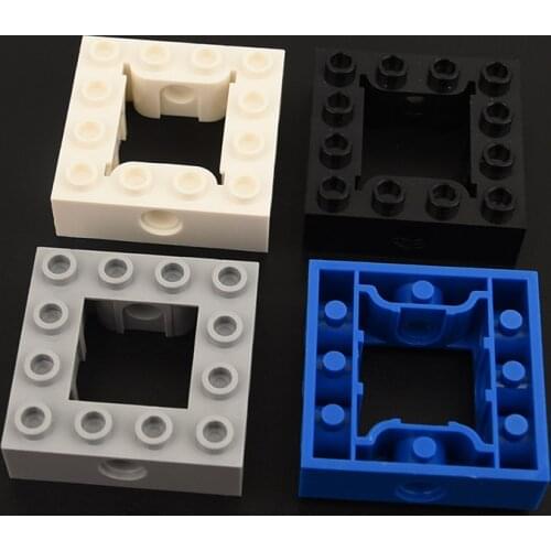 4PCS 32324 High-Tech Hole Brick 4 x 4 Open Center Building Block Accessories Parts MOC DIY Education Build Toys Bricks