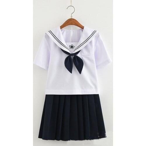Japanese School Uniform For Girls Kawaii Lolita Sailor Uniforms Cosplay Costumes