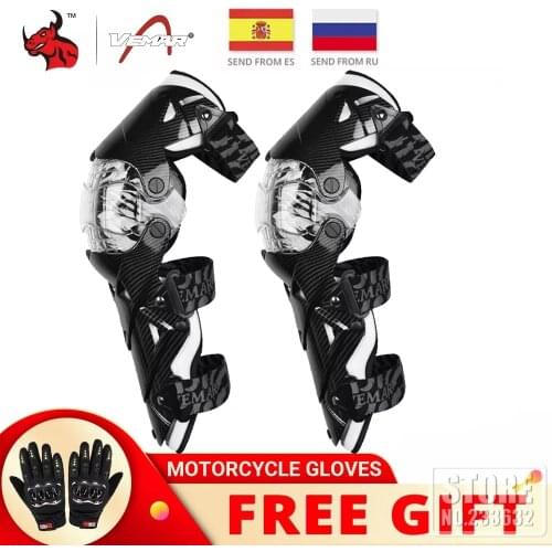 VEMAR Motorcycle Knee Protection Motocross Protector Pads Guards Motosiklet Dizlik Moto Joelheira Protective Gear Knee Pads