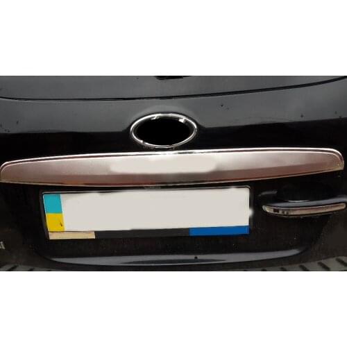07 08 09 10 11 12 FOR HYUNDAI Santa Fe Stainless Steel Rear Trunk Lid Cover Trim 2007 2008 2009 2010 2011 2012