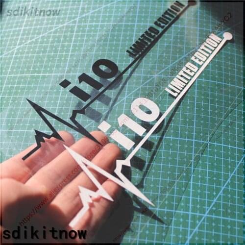 1pc New Heart Car Decal Sticker Styling Windows Door Decoration For Hyundai i10 i20 i30 i40 accessories