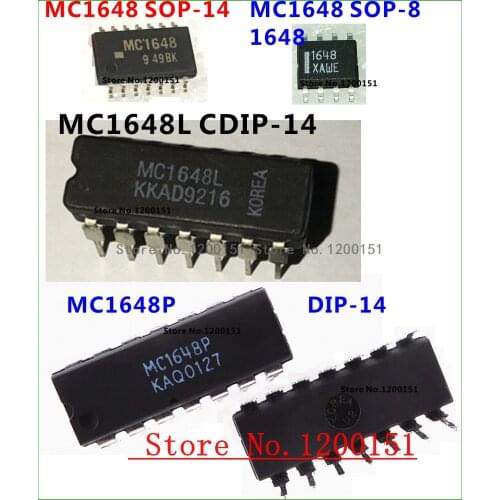 1648 MC1648 SOP-8 MC1648ML MC1648 SOP-14 MC1648L CDIP-14 MC1648P DIP-14