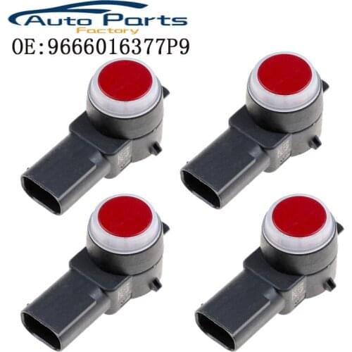 4PCS New Car PDC Parking Sensor Reversing Radar For Peugeot 0263013146 9666016377P9