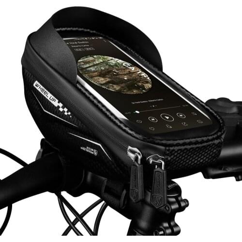6.5 Inch Touch Screen Phone Case Bag Rainproof Bicycle Bag Holder Front Top Tube Bicycle Bag Mountain Bike Bicycle Accessories