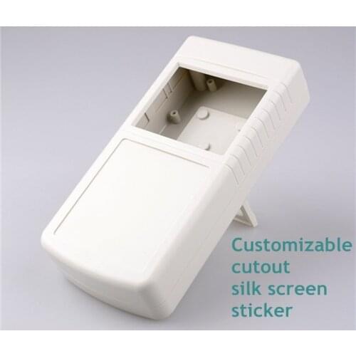 Free shipping handheld plastic enclosure abs plastic junction box project box enclosure for pcb 210*104*44mm